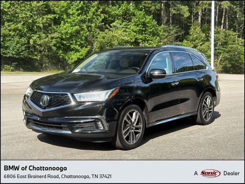 Black 2017 Acura MDX 3.5L