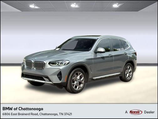 Skyscraper Grey Metallic 2024 BMW X3 xDrive30i
