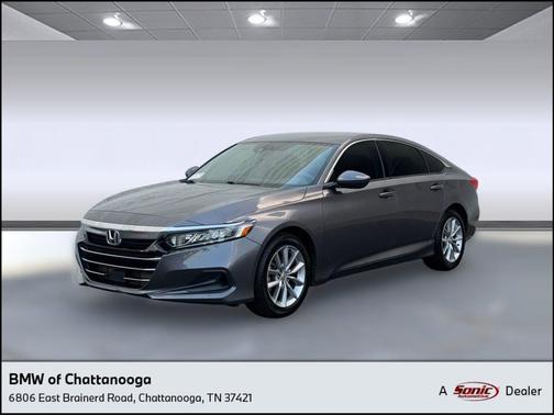 Modern Steel Metallic 2021 Honda Accord LX 1.5T