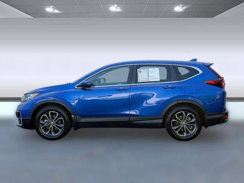 Blue 2021 Honda CR-V 2WD EX-L