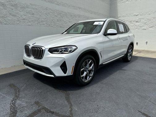 White 2023 BMW X3 xDrive30i