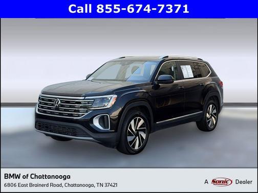 Deep Black Pearl 2025 Volkswagen Atlas 2.0T SEL