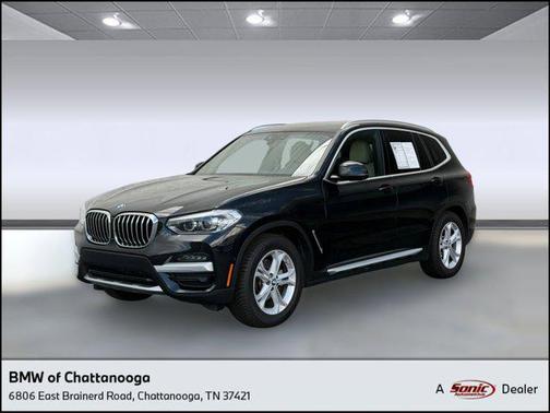 Black Sapphire Metallic 2021 BMW X3 xDrive30i