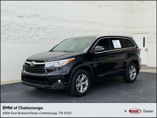 Attitude Black Metallic 2015 Toyota Highlander XLE
