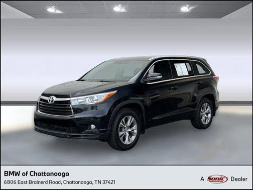 Attitude Black Metallic 2015 Toyota Highlander XLE