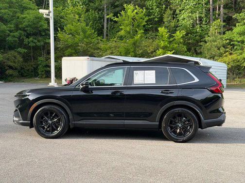 Crystal Black Pearl 2025 Honda CR-V Hybrid Sport FWD