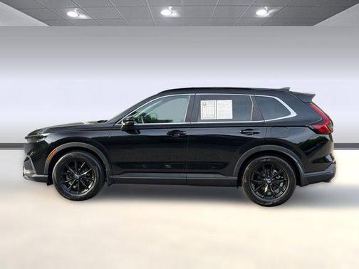 Crystal Black Pearl 2025 Honda CR-V Hybrid Sport FWD