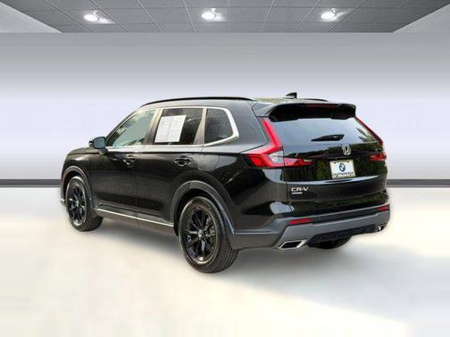 Crystal Black Pearl 2025 Honda CR-V Hybrid Sport FWD