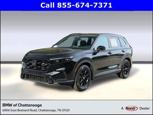 Crystal Black Pearl 2025 Honda CR-V Hybrid Sport FWD