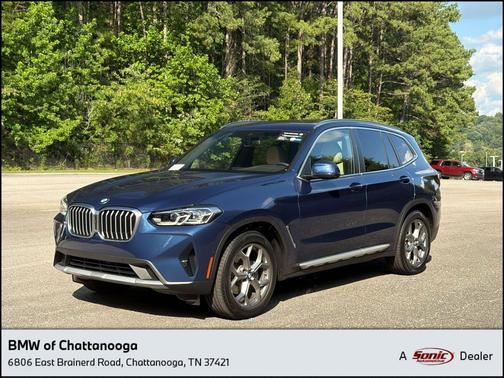 Phytonic Blue Metallic 2024 BMW X3 xDrive30i
