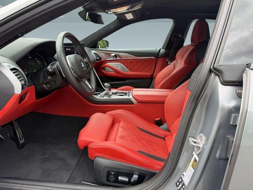Gray 2025 BMW M8 Gran Coupe Competition