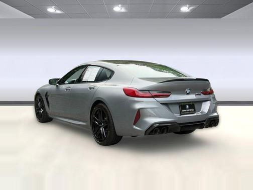 Gray 2025 BMW M8 Gran Coupe Competition
