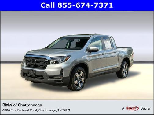Solar Silver Metallic 2025 Honda Ridgeline RTL