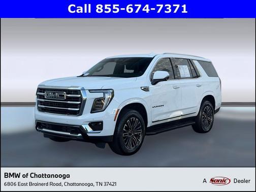 Summit White 2025 GMC Yukon 4WD Elevation