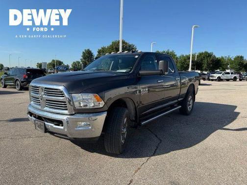 Granite Crystal Metallic Clearcoat 2018 RAM 2500 Big Horn Crew Cab 4x4 6'4' Box