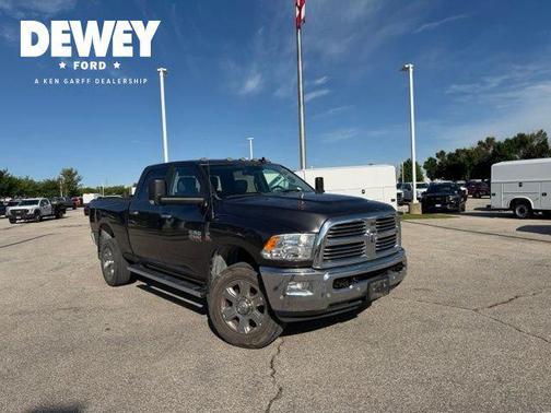 Granite Crystal Metallic Clearcoat 2018 RAM 2500 Big Horn Crew Cab 4x4 6'4' Box