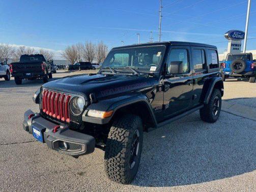 Black Clearcoat 2018 Jeep Wrangler Unlimited Rubicon