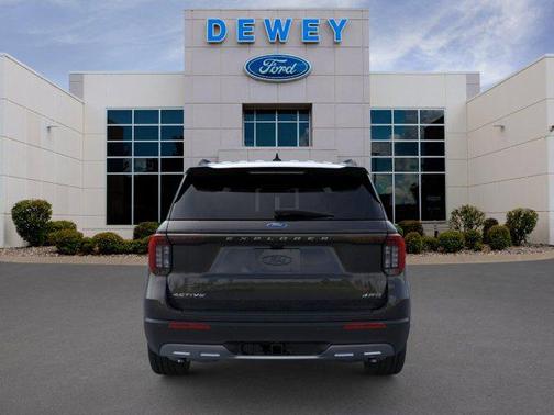 Agate Black Metallic 2026 Ford Explorer Active