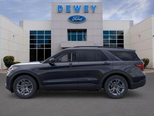 Agate Black Metallic 2026 Ford Explorer Active