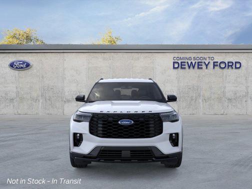 Space White Metallic 2026 Ford Explorer ST-Line