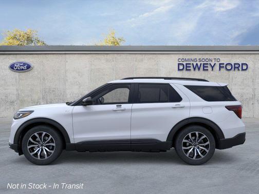 Space White Metallic 2026 Ford Explorer ST-Line