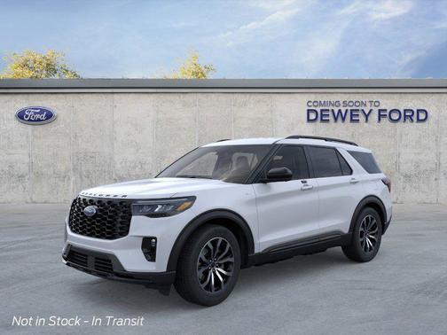 Space White Metallic 2026 Ford Explorer ST-Line