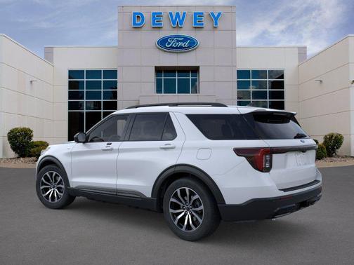 Space White Metallic 2026 Ford Explorer ST-Line