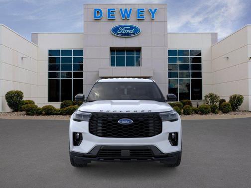 Space White Metallic 2026 Ford Explorer ST-Line