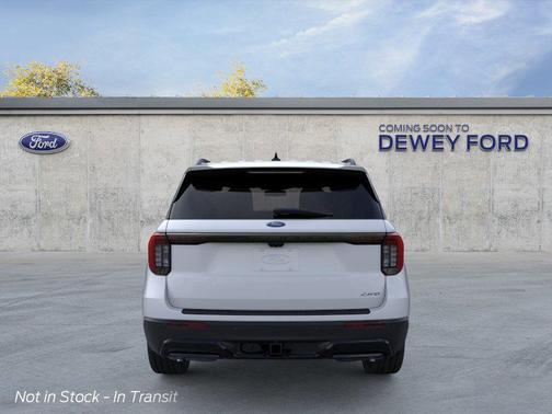 Space White Metallic 2026 Ford Explorer ST-Line