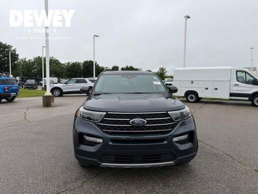 Blue Metallic 2023 Ford Explorer XLT