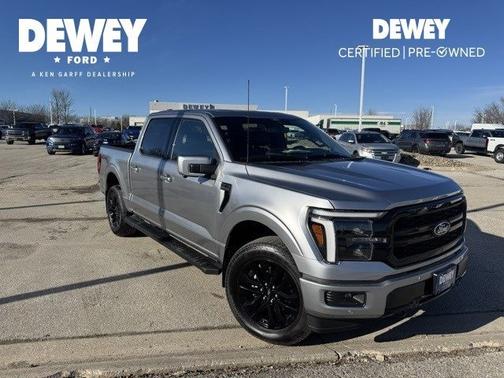 ICONIC SILVER METALLIC 2025 Ford F-150 LARIAT Truck