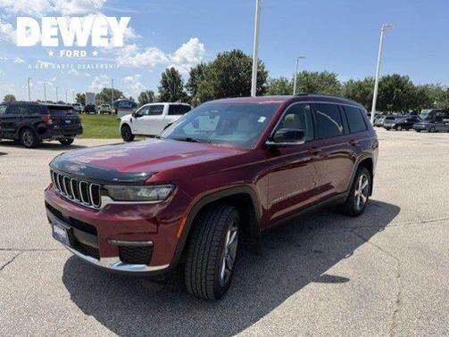 Velvet Red Pearlcoat 2021 Jeep Grand Cherokee LIMITED