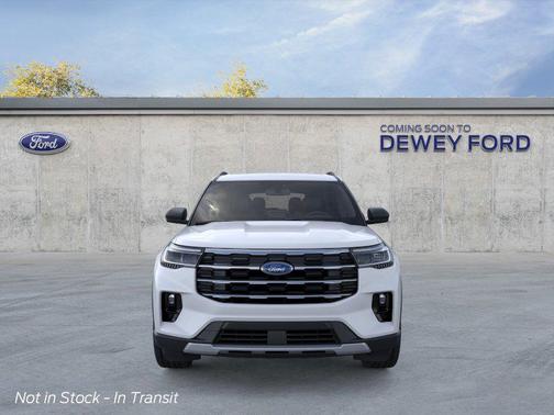 Space White Metallic 2026 Ford Explorer Active