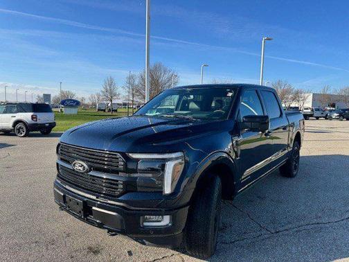 Blue Metallic 2025 Ford F-150 Platinum