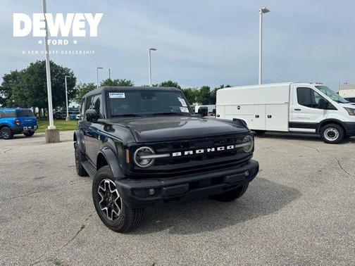 Shadow Black 2021 Ford Bronco Outer Banks