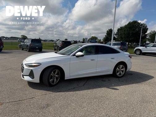 White 2025 Audi A5 Premium TFSI quattro S tronic