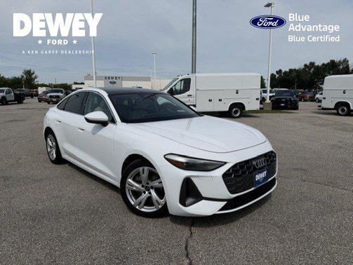 White 2025 Audi A5 Premium TFSI quattro S tronic