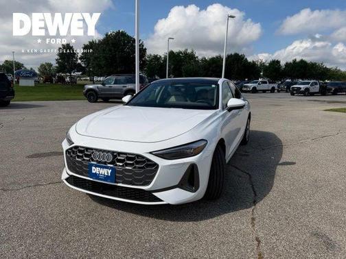 White 2025 Audi A5 Premium TFSI quattro S tronic