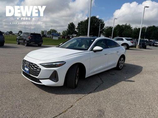 White 2025 Audi A5 Premium TFSI quattro S tronic