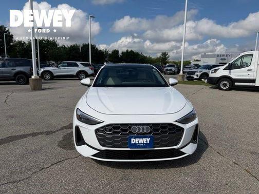 White 2025 Audi A5 Premium TFSI quattro S tronic