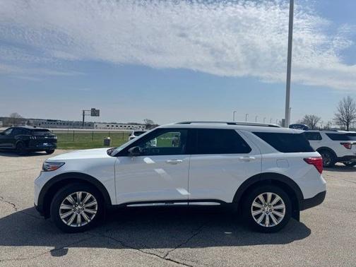 OXFORD WHITE 2020 Ford Explorer LIMITED