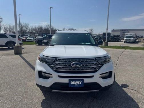 OXFORD WHITE 2020 Ford Explorer LIMITED
