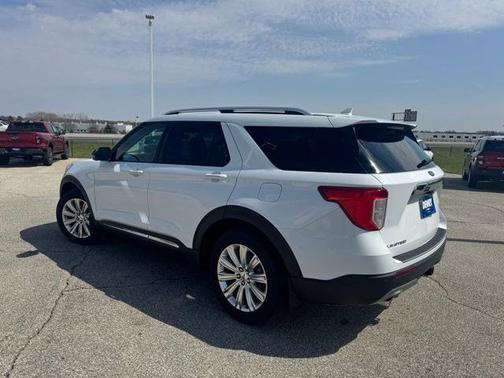 OXFORD WHITE 2020 Ford Explorer LIMITED
