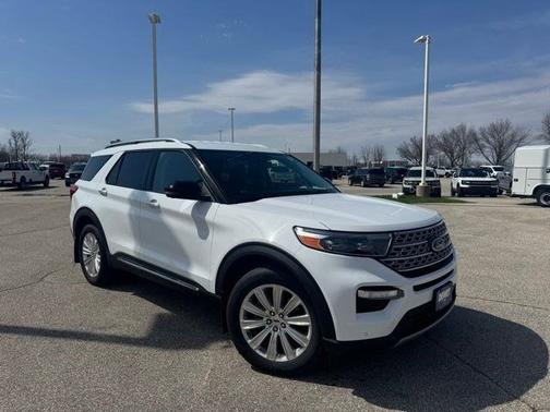OXFORD WHITE 2020 Ford Explorer LIMITED
