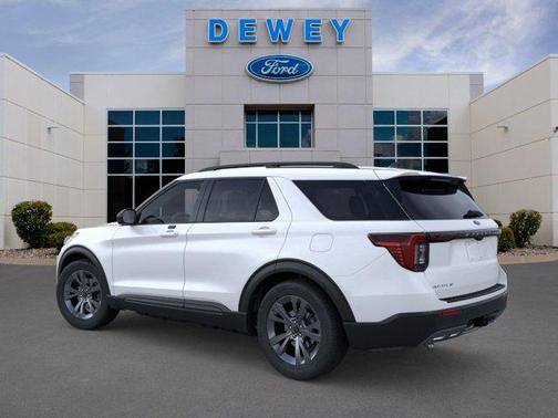Star White Metallic Tri-Coat 2026 Ford Explorer Active
