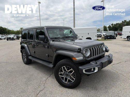 granite crystal metallic clearcoat 2026 Jeep Wrangler 4-Door Sahara 4x4