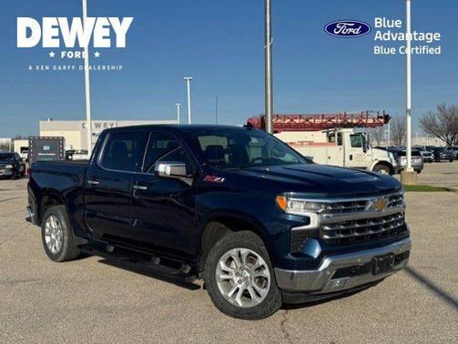 Northsky Blue Metallic 2023 Chevrolet Silverado 1500 LTZ Truck