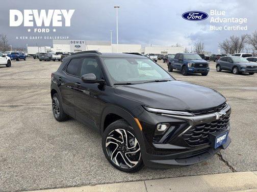 Mosaic Black Metallic 2025 Chevrolet Trailblazer RS