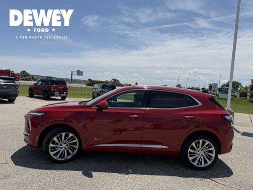 Brilliant Red 2025 Buick Envision Avenir AWD