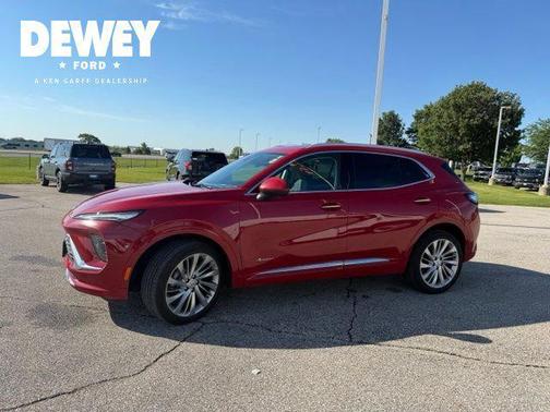 Brilliant Red 2025 Buick Envision Avenir AWD